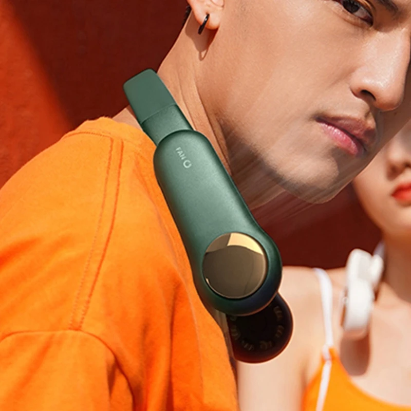 Wearable Fan Leafless Rechargeable Headphone Design USB Powered Neck Silent Fan 350 Rotatable for Outdoor Indoor 40JB
Wearable Fan Leafless Rechargeable Headphone Design USB Powered Neck Silent Fan 350 Rotatable for Outdoor Indoor 40JB