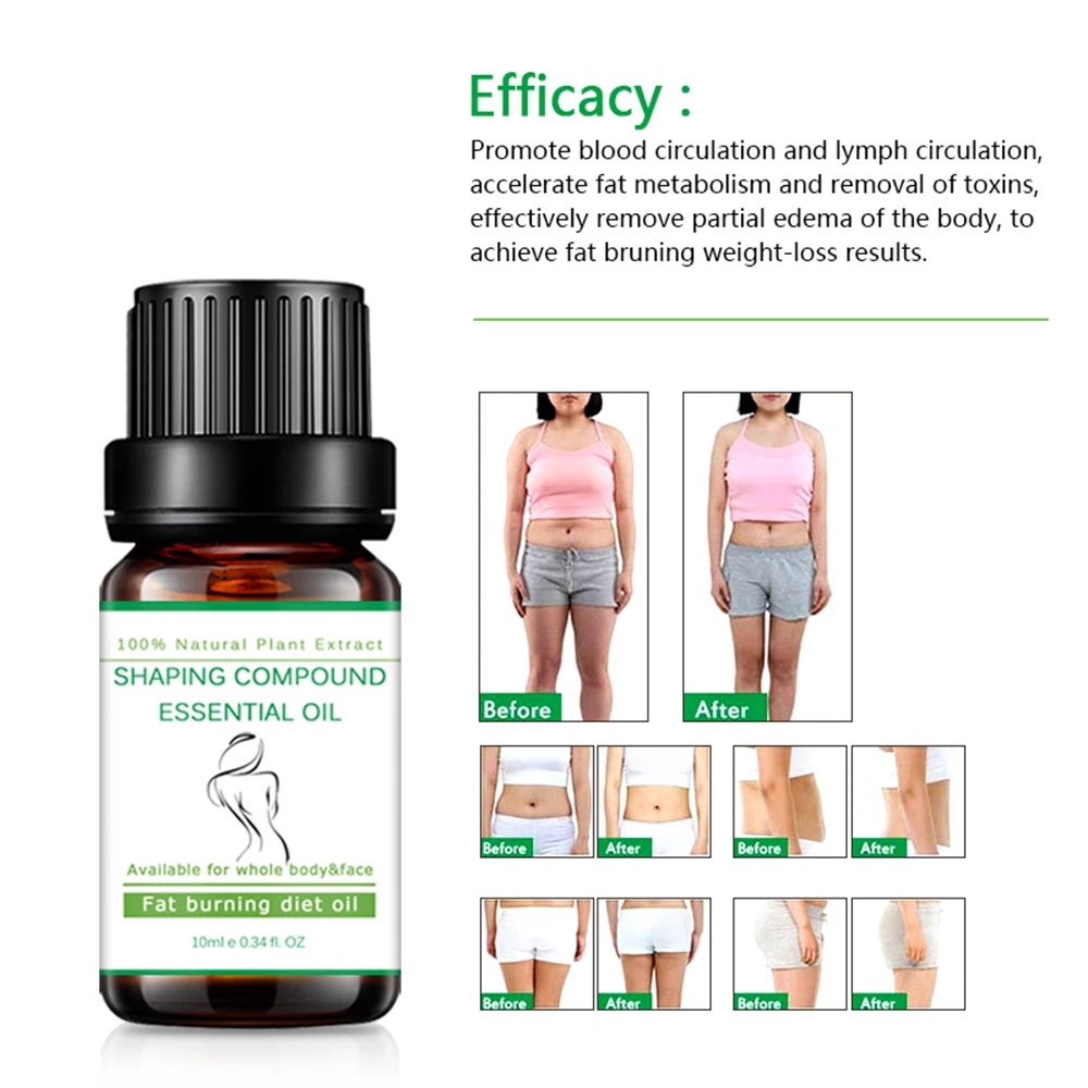 Massage Essential Oil Body Care Natural Plant Relax SPA Improve Sleep Skin Lose Weight 10ml | Красота и здоровье