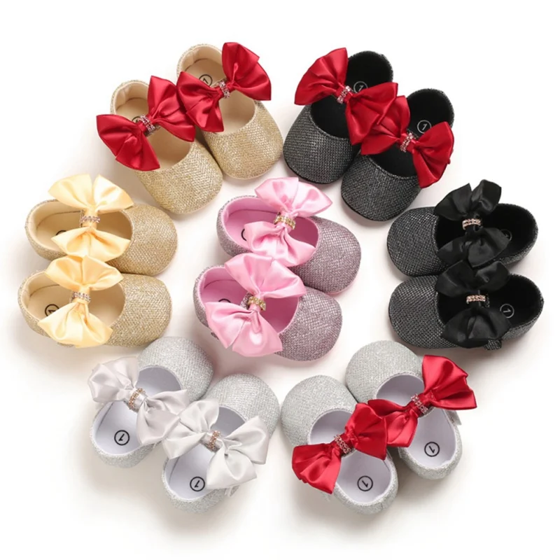 Baby Shoes Baby Girl Soft Shoes Soft Comfortable Bottom Bling Non-slip Fashion Bow Shoes Crib Shoes22222
Baby Shoes Baby Girl Soft Shoes Soft Comfortable Bottom Bling Non-slip Fashion Bow Shoes Crib Shoes22222