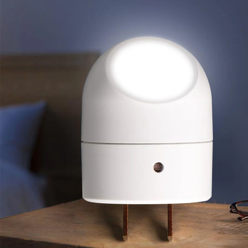 LED night light 360° Light controlled night eye protection energy saving bedroom sleeping baby baby feeding bed aisle 110V 220V
LED night light 360° Light controlled night eye protection energy saving bedroom sleeping baby baby feeding bed aisle 110V 220V
