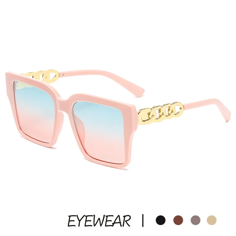 2021 Luxury Designer Sunglasses Women Fashion Square Oversized Eyewear Shades for Ladies Blue Pink Gradient Sun Glasses
2021 Luxury Designer Sunglasses Women Fashion Square Oversized Eyewear Shades for Ladies Blue Pink Gradient Sun Glasses