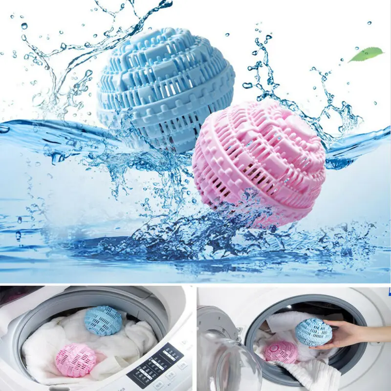 Модный экологичный волшебный шар для стирки без моющего средства ионная стирка в