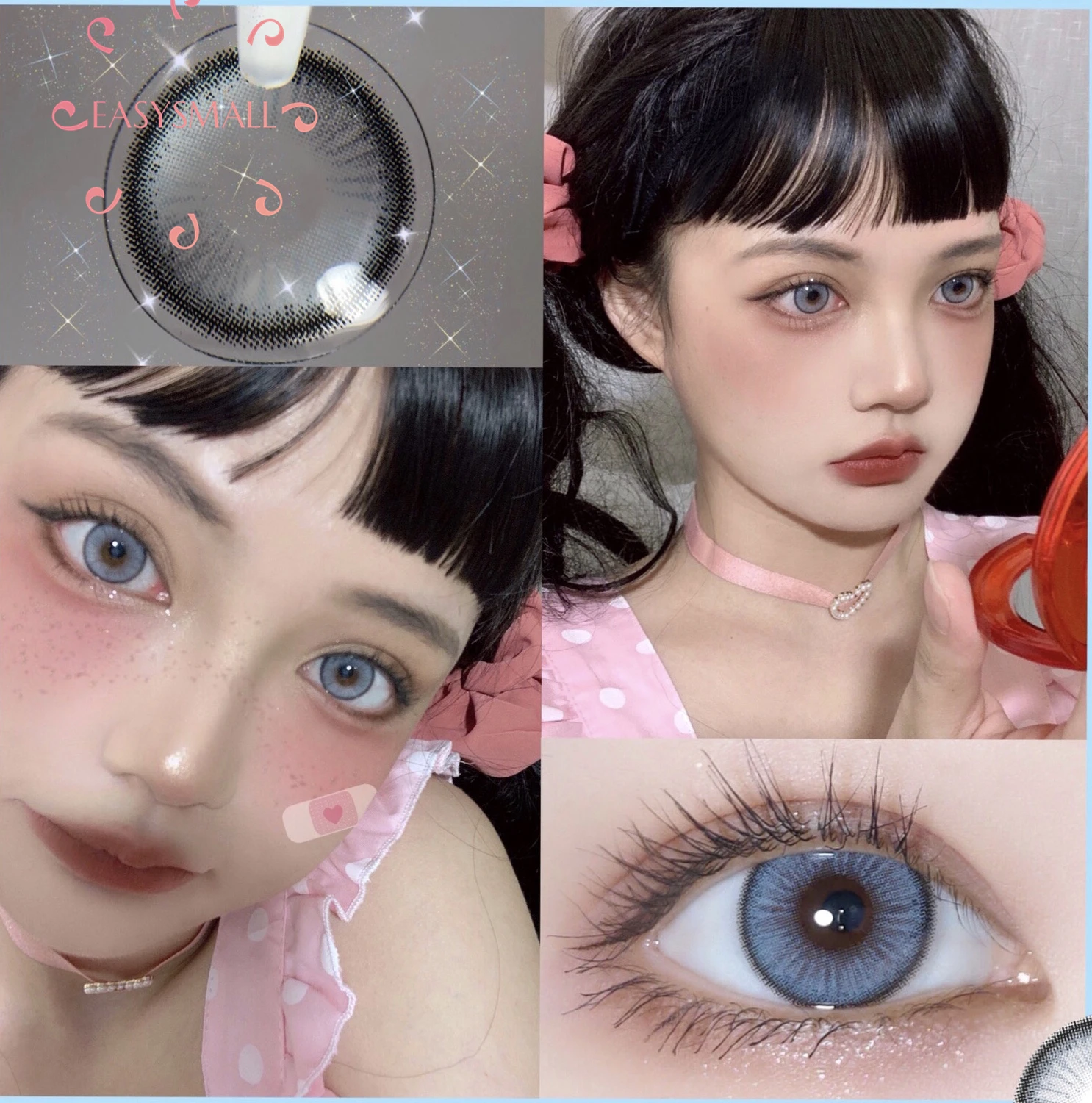 Easysmall pumpkin blue circle Soft Contact Lenses for eyes Natural Colored 14.5mm big beautiful pupil Degrees prescription
Easysmall pumpkin blue circle Soft Contact Lenses for eyes Natural Colored 14.5mm big beautiful pupil Degrees prescription