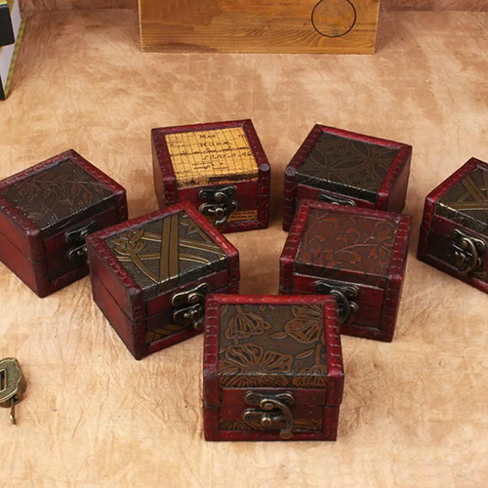 70% Hot Sale Vintage Small Jewelry Earring Necklace Storage Wooden Case Box Holder Container
70% Hot Sale Vintage Small Jewelry Earring Necklace Storage Wooden Case Box Holder Container