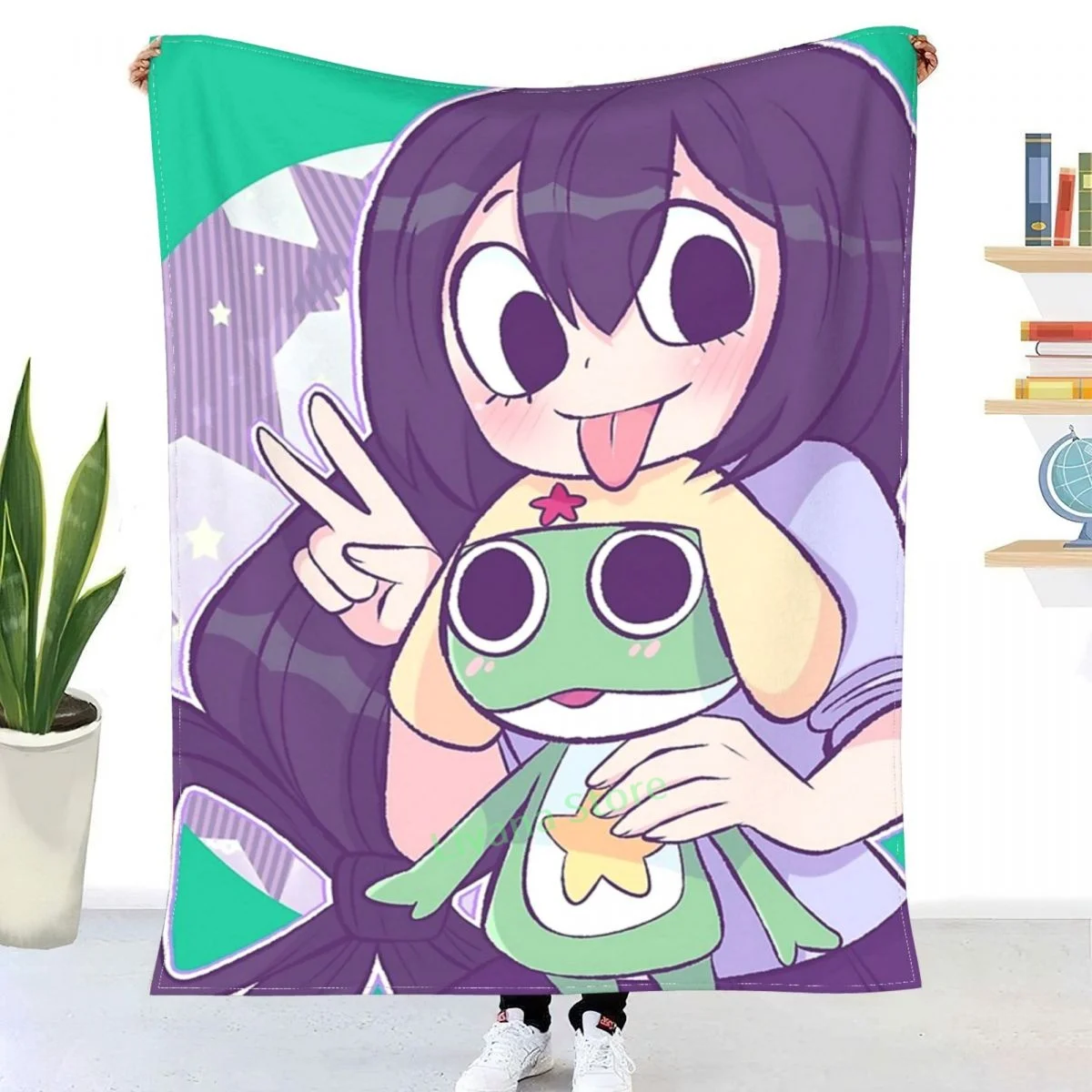Cute Froppy Throw Blanket 3D printed sofa bedroom decorative blanket children adult Christmas gift
Cute Froppy Throw Blanket 3D printed sofa bedroom decorative blanket children adult Christmas gift