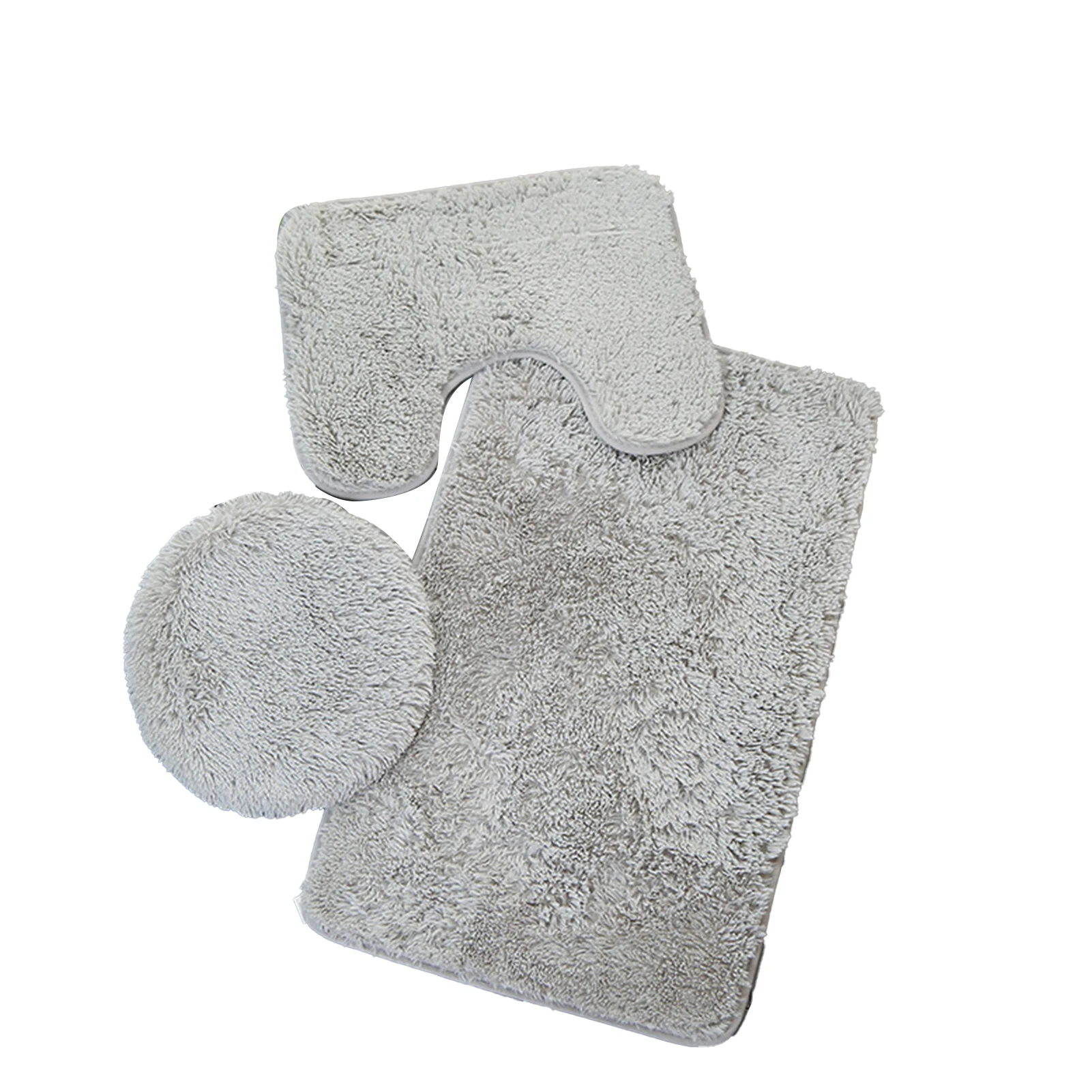 3pcs Polyester For Bathroom Home Floor Hotel Shower Soft Bath Mat Set Solid Anti Slip Water Absorption Carpet Toilet Lid Cover
3pcs Polyester For Bathroom Home Floor Hotel Shower Soft Bath Mat Set Solid Anti Slip Water Absorption Carpet Toilet Lid Cover