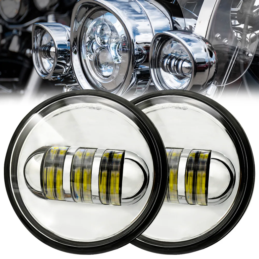 4.5 Inch Motorcycle Light LED Waterproof Passing Lights for HARLEY Headlight Round Auxiliary Spot Lamps Motorcycle Accessories
4.5 Inch Motorcycle Light LED Waterproof Passing Lights for HARLEY Headlight Round Auxiliary Spot Lamps Motorcycle Accessories