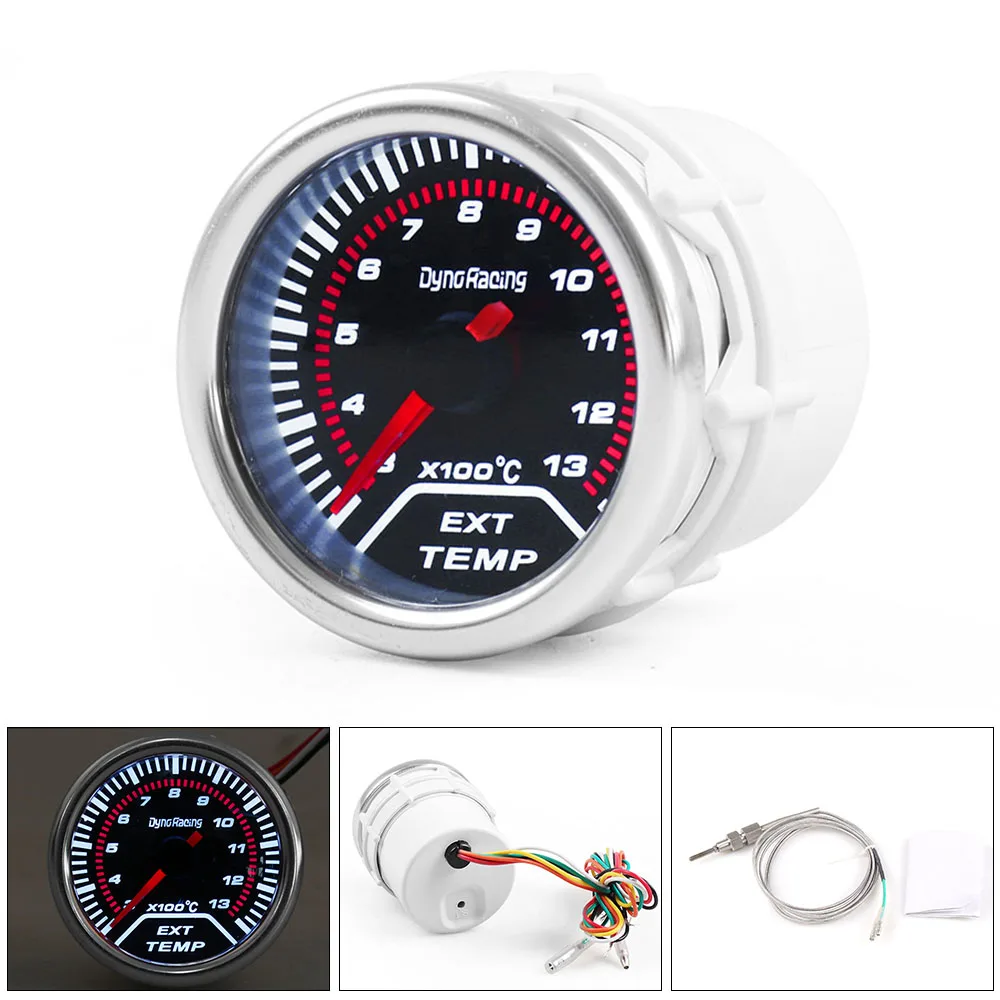Dynoracing 2" 52mm Car Smoke lens Exhaust Gas Temp Gauge EGT 300-1300 Celsius With sensor Car Meter TT101234
Dynoracing 2" 52mm Car Smoke lens Exhaust Gas Temp Gauge EGT 300-1300 Celsius With sensor Car Meter TT101234