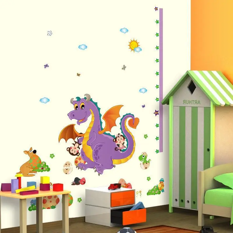 Cartoon Cartoon Dinosaur Measurement Height Measurement Wall Sticker Children's Room Kindergarten Decorative Wall Stickers
Cartoon Cartoon Dinosaur Measurement Height Measurement Wall Sticker Children's Room Kindergarten Decorative Wall Stickers