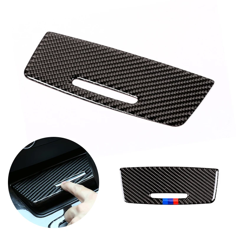 Для BMW 3 серии E90 E92 2005 - 2008 2009 2010 2011 2012 из углеродного волокна интерьерный центр