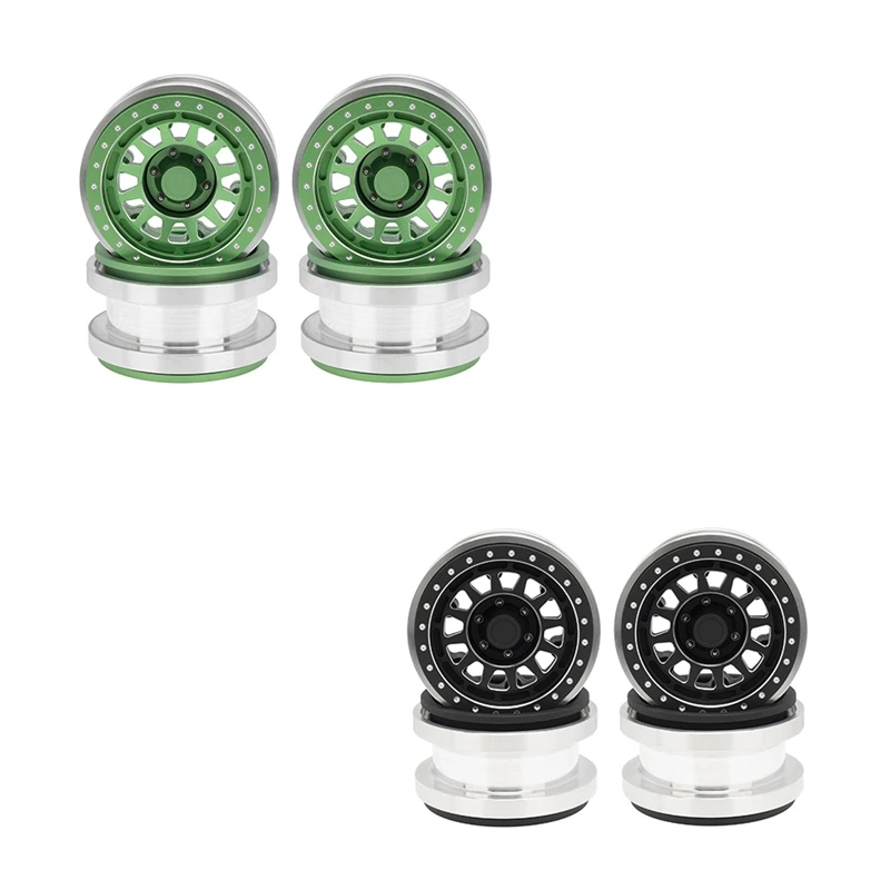 4PCS CNC Aluminum Alloy 2.9 Beadlock Wheel Rim Hub for 1/6 RC Crawler Car Axial SCX6 Jeep JLU Wrangler Upgrade Parts
4PCS CNC Aluminum Alloy 2.9 Beadlock Wheel Rim Hub for 1/6 RC Crawler Car Axial SCX6 Jeep JLU Wrangler Upgrade Parts