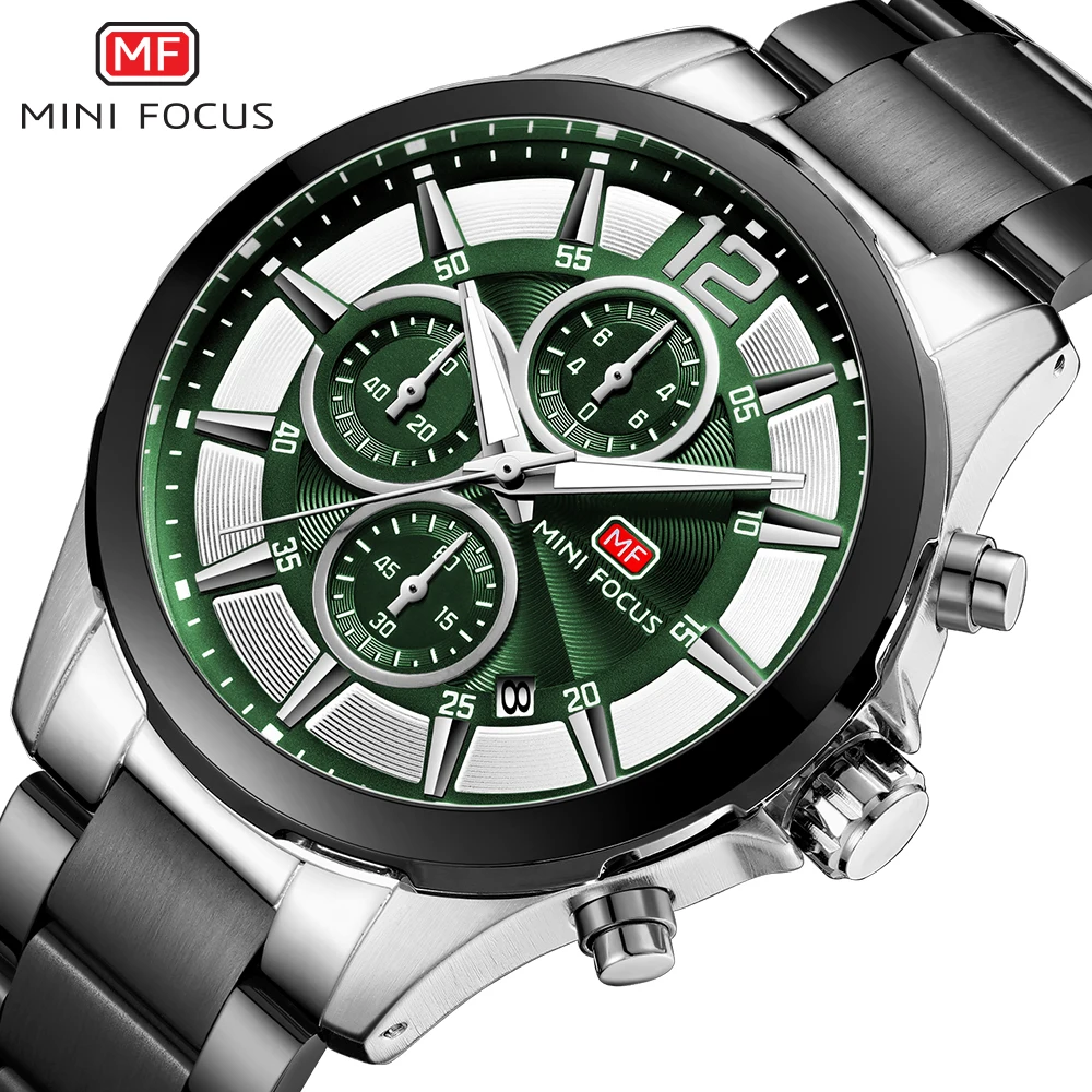 MINI FOCUS Men's Business Watch Luxury Top Brand Chronograph Quartz Watch Men Stainless Steel Waterproof Clock Relogio Masculino
MINI FOCUS Men's Business Watch Luxury Top Brand Chronograph Quartz Watch Men Stainless Steel Waterproof Clock Relogio Masculino