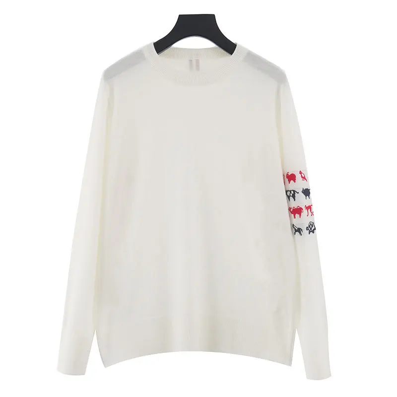 2021 Autumn Sweatshirt Cardigan Pullover Wool Men Sweater Animal Circle High Quality O-Neck Spring Korean Design Long Sleeve
2021 Autumn Sweatshirt Cardigan Pullover Wool Men Sweater Animal Circle High Quality O-Neck Spring Korean Design Long Sleeve