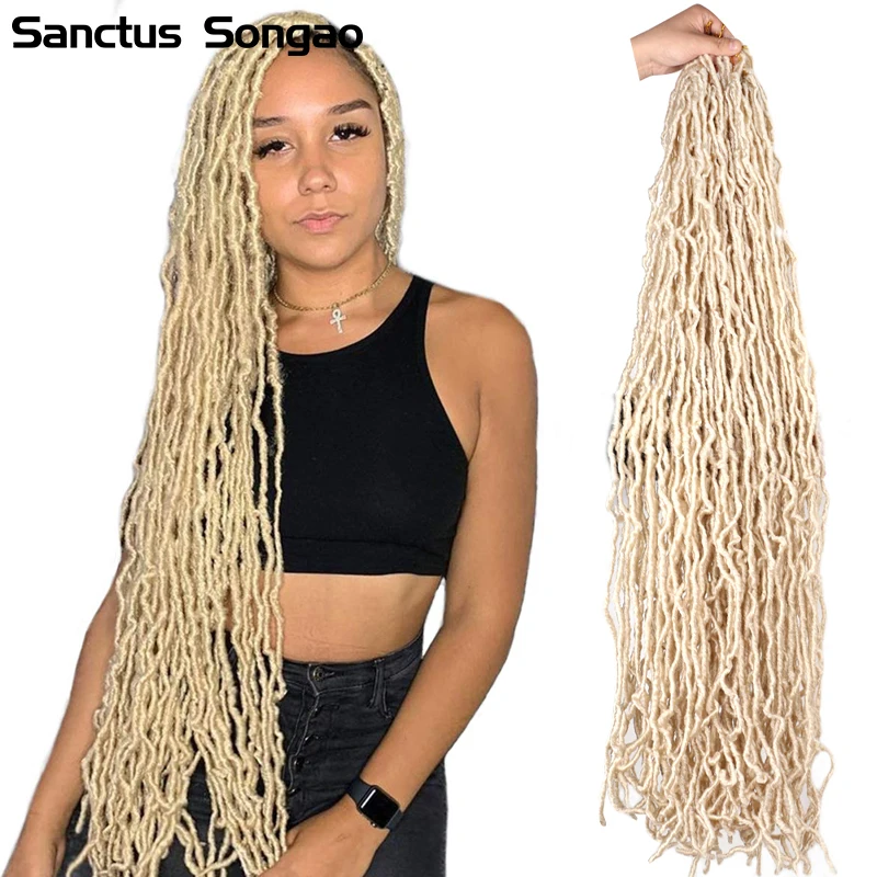Faux Locs Synthetic Braiding Hair 36 Inch Faux Locks Crochet Hair Butterfly Locs Dreadlocks Hair Extension For Black Women
Faux Locs Synthetic Braiding Hair 36 Inch Faux Locks Crochet Hair Butterfly Locs Dreadlocks Hair Extension For Black Women