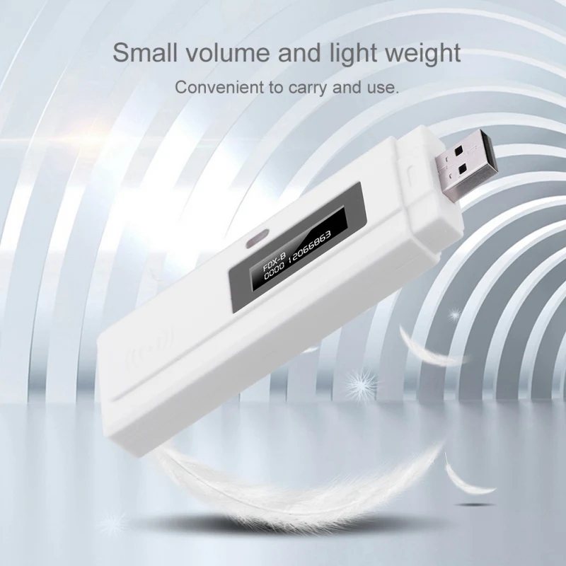 ISO11784/85 Mini FDX-B EMID RFID Portable Reader Animal Microchip Scanner Pet Microchip Lookup Animal Chip Reader
ISO11784/85 Mini FDX-B EMID RFID Portable Reader Animal Microchip Scanner Pet Microchip Lookup Animal Chip Reader