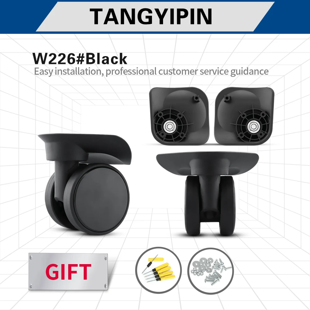 TANGYIPIN W226 тележка для чемоданов, аксессуары для чемоданов, багажная коробка, ремонт роликов, Высококачественные Универсальные пользовательс...
TANGYIPIN W226 тележка для чемоданов, аксессуары для чемоданов, багажная коробка, ремонт роликов, Высококачественные Универсальные пользовательс...