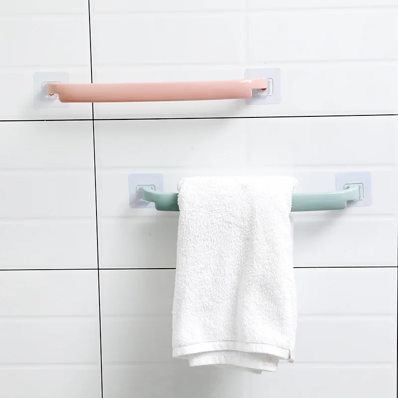 Self-adhesive Towel Holder Rack Wall Mounted Towel Hanger Bathroom towel rack hook bathroom finisher bathroom accessories
Self-adhesive Towel Holder Rack Wall Mounted Towel Hanger Bathroom towel rack hook bathroom finisher bathroom accessories