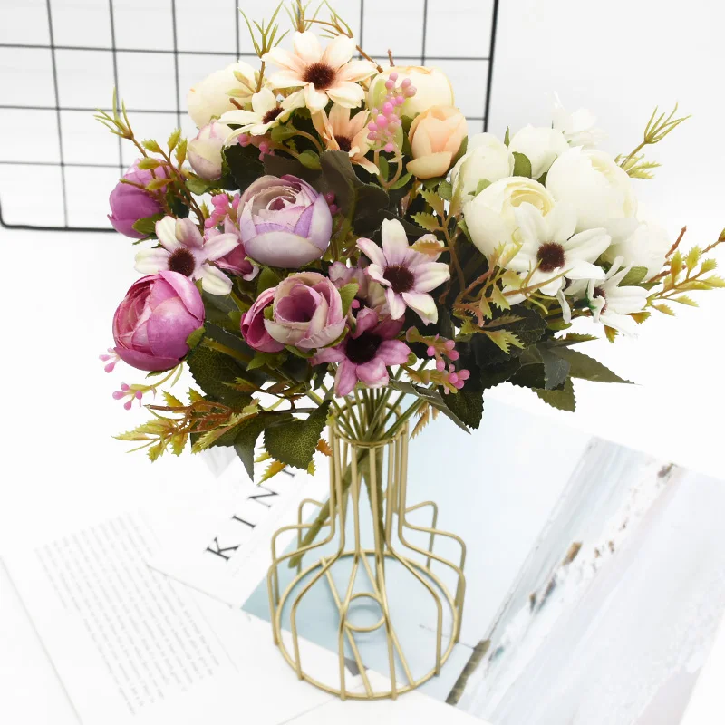 1 Bunch 5 Forks 12 Heads Silk Artificial Flower Home Decoration Accessories Wedding Bonsai Diy Photo Props Dining Table Christms
1 Bunch 5 Forks 12 Heads Silk Artificial Flower Home Decoration Accessories Wedding Bonsai Diy Photo Props Dining Table Christms