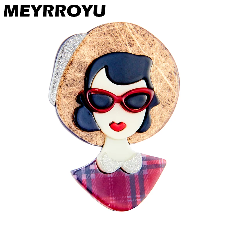 MEYRROYU New Fashion Acrylic Ladies Beach Girl Brooch Ladies Exaggerated Cartoon Cute Badge Lapel Brooch Jewelry Wholesale
MEYRROYU New Fashion Acrylic Ladies Beach Girl Brooch Ladies Exaggerated Cartoon Cute Badge Lapel Brooch Jewelry Wholesale