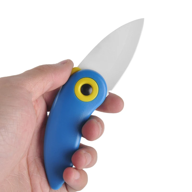 Mini Portable Blade Ceramic Peel Knife Pocket Fold Knife Cut Slice Picnic Fruit Knife Bird Pattern Vegetable Kitchen Tool
Mini Portable Blade Ceramic Peel Knife Pocket Fold Knife Cut Slice Picnic Fruit Knife Bird Pattern Vegetable Kitchen Tool