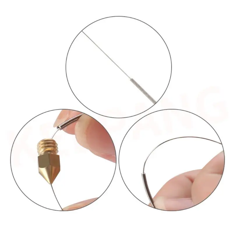 Printer Tool Set 10 Pack 0.4mm MK8 Nozzle 15 Pack 0.4mm Needle and 2 Packed Dice PXPA
Printer Tool Set 10 Pack 0.4mm MK8 Nozzle 15 Pack 0.4mm Needle and 2 Packed Dice PXPA