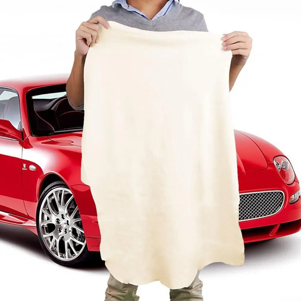 Absorbent Quick Dry Car Wash Towel Auto Cleaning Supplies Tools Accessories Natural Chamois Leather Clean Cloth Towels 50X70cm
Absorbent Quick Dry Car Wash Towel Auto Cleaning Supplies Tools Accessories Natural Chamois Leather Clean Cloth Towels 50X70cm