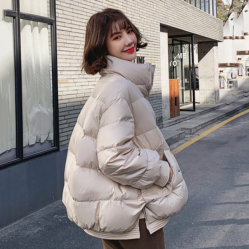 Outerwear Winter Large size Women's Down Jacket 2021 New Solid color Loose Short White duck down Women's Y936
Outerwear Winter Large size Women's Down Jacket 2021 New Solid color Loose Short White duck down Women's Y936