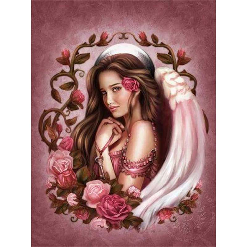 5D DIY Diamond Painting Full Square/Round Drill "Angel Girl" Diamond Rhinestone Embroidery Cross Stitch Gift Home Decor Gift
5D DIY Diamond Painting Full Square/Round Drill "Angel Girl" Diamond Rhinestone Embroidery Cross Stitch Gift Home Decor Gift
