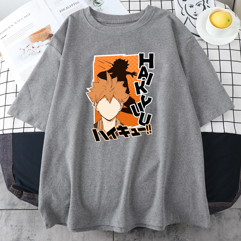 Женские футболки с рисунком Аниме Haikyuu, свободные повседневные футболки с коротким рукавом, летние мужские футболки с рисунком в стиле Хара...
Женские футболки с рисунком Аниме Haikyuu, свободные повседневные футболки с коротким рукавом, летние мужские футболки с рисунком в стиле Хара...