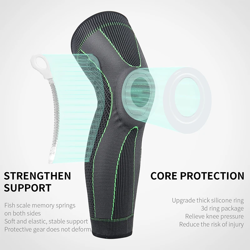 1PC Long Knee Pads Strap Knee Braces For Arthritis Knee Pads For Joints Support Compression Protection Sport
1PC Long Knee Pads Strap Knee Braces For Arthritis Knee Pads For Joints Support Compression Protection Sport