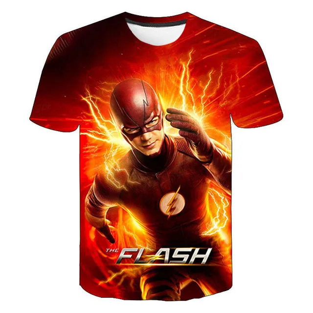2021 Flash Movie New Summer 3D T-shirt Men's Fashion Streetwear Men Women Trend Print T-shirt Cool Top T-shirt
2021 Flash Movie New Summer 3D T-shirt Men's Fashion Streetwear Men Women Trend Print T-shirt Cool Top T-shirt