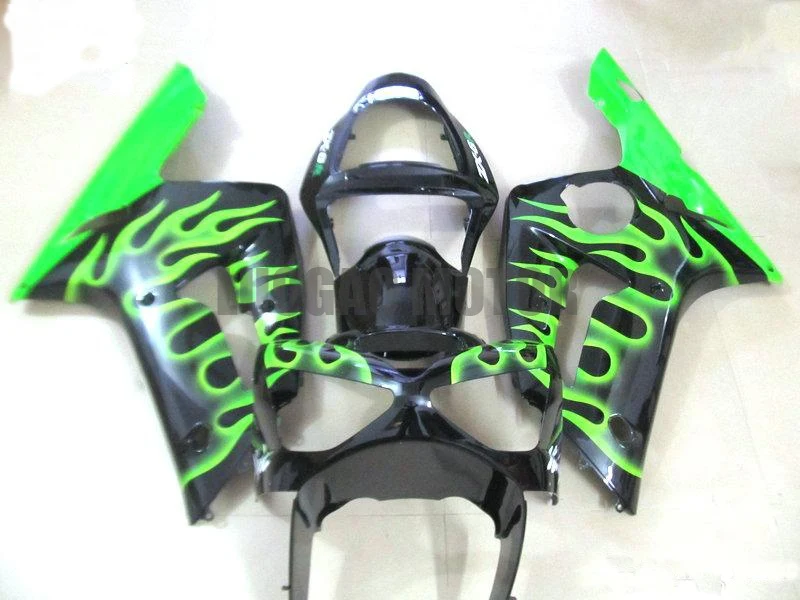 Fairings kit For Kawasaki Cowlings Ninja ZX-6R 03 04 Flame Green ZX 6R Bodywork ZX6R Fairing Kit 2003 2004 (Injection molding)
Fairings kit For Kawasaki Cowlings Ninja ZX-6R 03 04 Flame Green ZX 6R Bodywork ZX6R Fairing Kit 2003 2004 (Injection molding)
