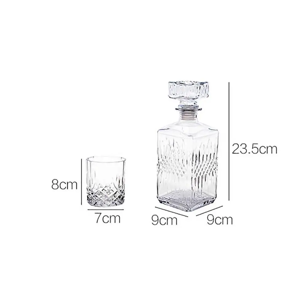 5PCS/Set Glass Decanter Wine Separator Set Household Red White Wine Glass Cup Whiskey Liqour Pourer Home Bar Vodka Beer Bottle
5PCS/Set Glass Decanter Wine Separator Set Household Red White Wine Glass Cup Whiskey Liqour Pourer Home Bar Vodka Beer Bottle