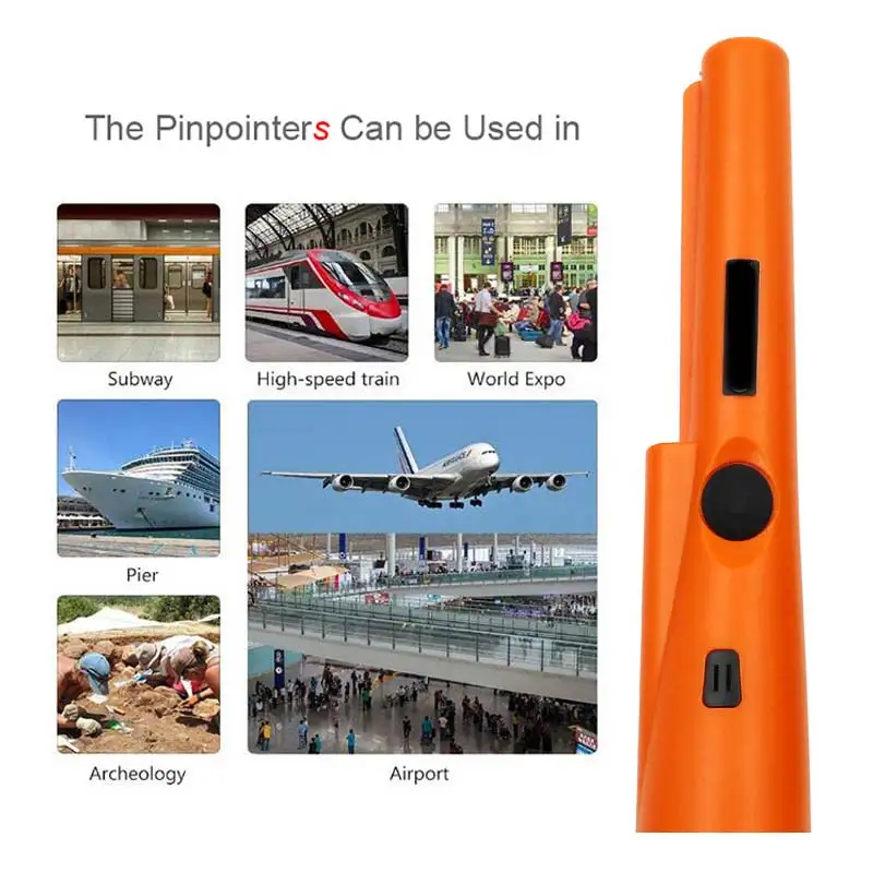 Handheld Metal Detector Positioning Rod Detector Waterproof Metal Detection Safety Inspection
Handheld Metal Detector Positioning Rod Detector Waterproof Metal Detection Safety Inspection