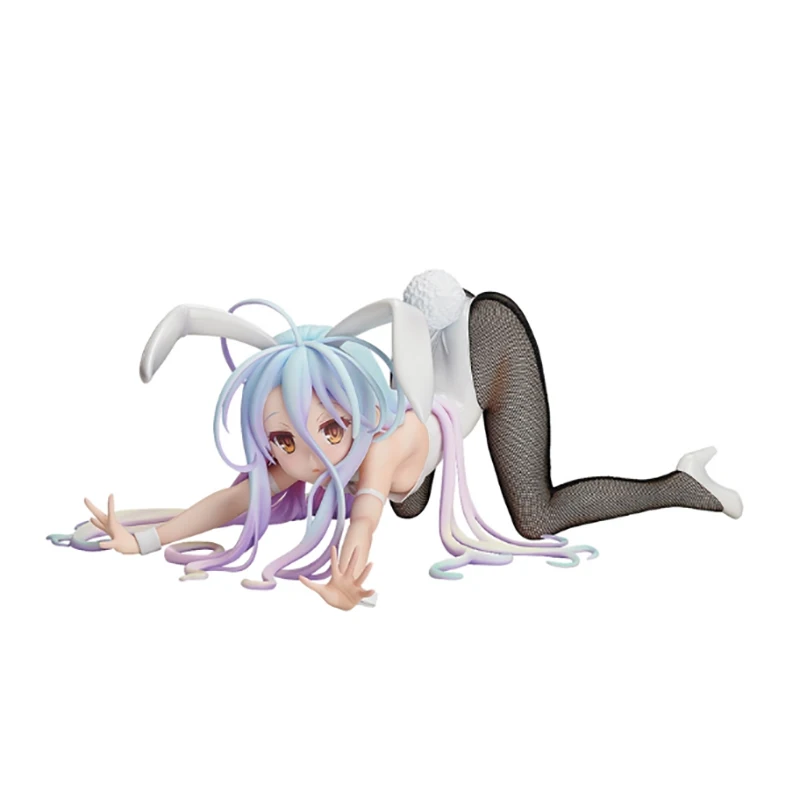 Фигурки персонажей аниме No Game Life SHIRO rabbit girl ПВХ экшн-фигурки 12 см модель игрушек