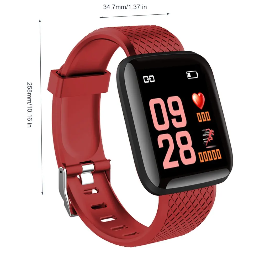 116 Plus Bluetooth Smart Watches Waterproof Sport Fitness Tracker Smart Bracelet Heart Rate Monitor Smartwatch
116 Plus Bluetooth Smart Watches Waterproof Sport Fitness Tracker Smart Bracelet Heart Rate Monitor Smartwatch