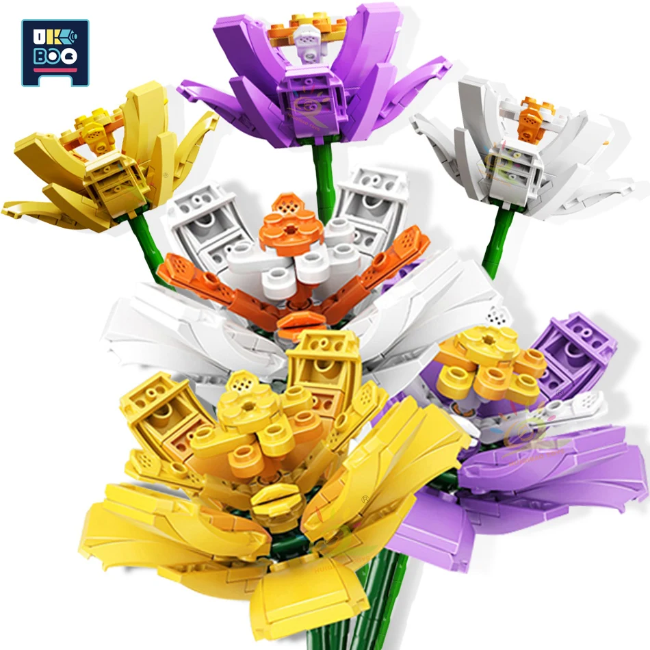 UKBOO City Creative DIY Flowers Crocus Sativus Decorations Building Blocks Set Girls Garden Toys For Friends Children Gifts
UKBOO City Creative DIY Flowers Crocus Sativus Decorations Building Blocks Set Girls Garden Toys For Friends Children Gifts