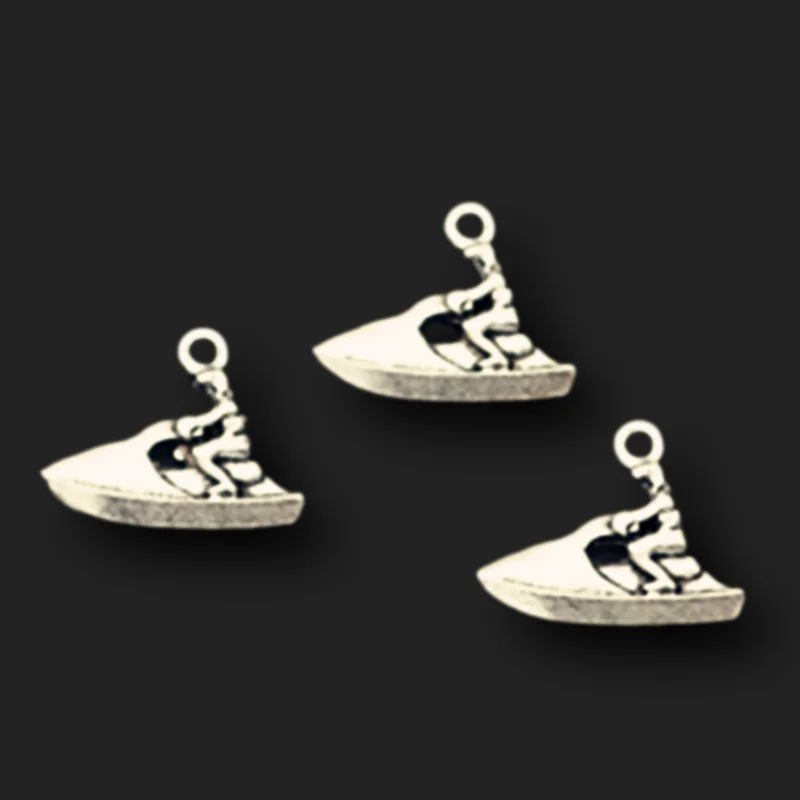 8pcs Silver Plated Motorboat Alloy Pendants Necklace Bracelet Accessories DIY Charms For Jewelry Crafts Making 24*19mm A958
8pcs Silver Plated Motorboat Alloy Pendants Necklace Bracelet Accessories DIY Charms For Jewelry Crafts Making 24*19mm A958