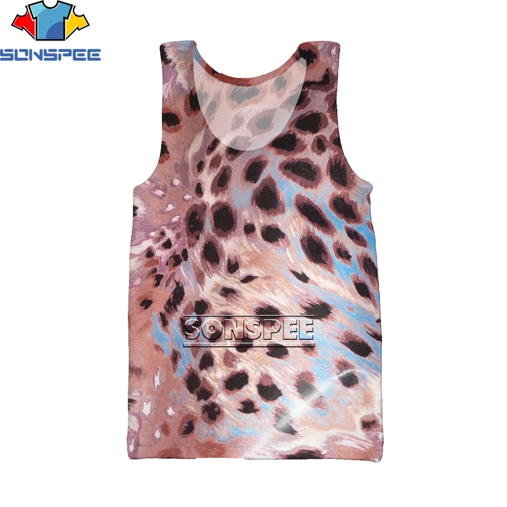 SONSPEE Men's Vest Animal Skin Tiger Leopard Abstract Casual Sleeveless Summer Unisex Top 3D Print Harajuku Pullover Top T389
SONSPEE Men's Vest Animal Skin Tiger Leopard Abstract Casual Sleeveless Summer Unisex Top 3D Print Harajuku Pullover Top T389