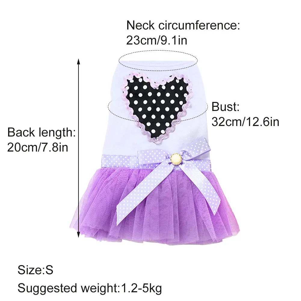 Pet Tutu Skirt Puppy Doggie Cat Cute Princess Skirt Lace Cake Camisole Tutu Dress Purple L Princess Skir Summer/Spring Apparel
Pet Tutu Skirt Puppy Doggie Cat Cute Princess Skirt Lace Cake Camisole Tutu Dress Purple L Princess Skir Summer/Spring Apparel
