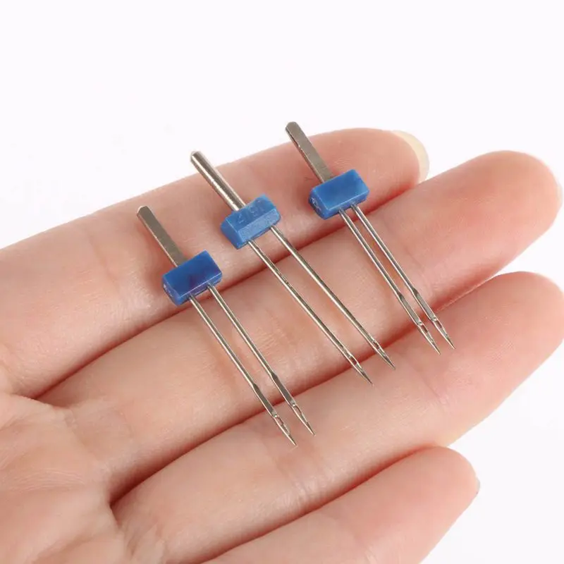 3PCS/set Sie 2.0/90-3.0/90-4.0/90 Steel Twin Double Needle Sewing Machine Needles Pins Cloth Decor Needlework Knitting NeedlesN*
3PCS/set Sie 2.0/90-3.0/90-4.0/90 Steel Twin Double Needle Sewing Machine Needles Pins Cloth Decor Needlework Knitting NeedlesN*