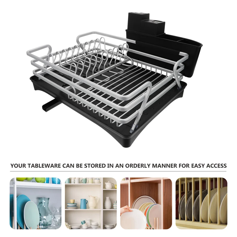 1pc Dish Plate Draining Rack Tableware Drying Rack Multi-function Storage Rack
1pc Dish Plate Draining Rack Tableware Drying Rack Multi-function Storage Rack