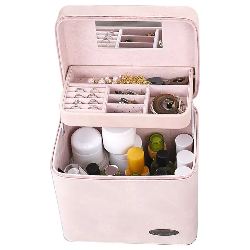 Large Capacity Jewelry Box PU Leather Necklace Earrings Display Storage Case Dropshipping
Large Capacity Jewelry Box PU Leather Necklace Earrings Display Storage Case Dropshipping