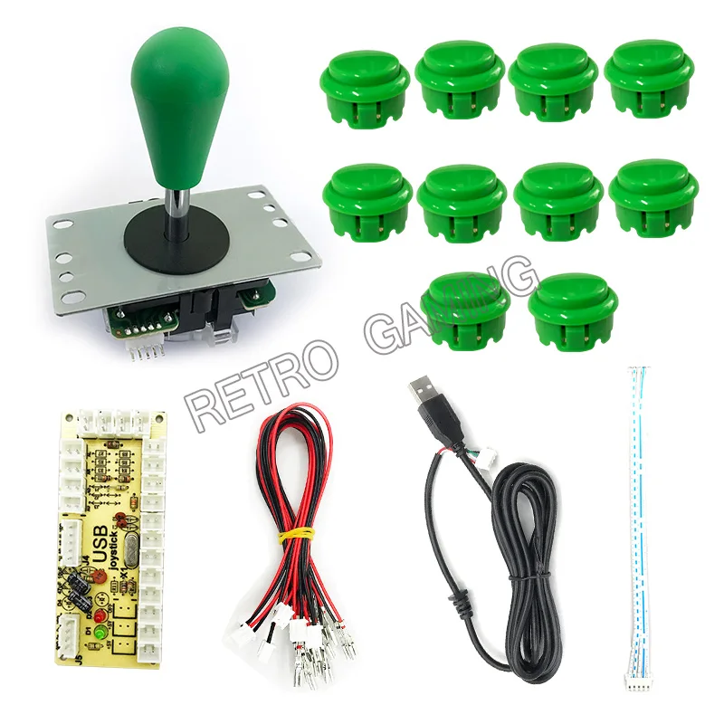 DIY Arcade Joystick Kit 5Pin Joystick Cable Copy Sanwa push button 24mm/30mm Buttons USB Encoder Oval ball top joystick 
DIY Arcade Joystick Kit 5Pin Joystick Cable Copy Sanwa push button 24mm/30mm Buttons USB Encoder Oval ball top joystick
