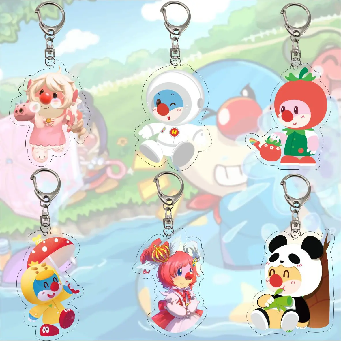 Lovely Mole's World Keychain Cartoon Animation Acrylic Men Women Bag Charm Pendant Kids Gift Keyring Holder Accessories Trinket
Lovely Mole's World Keychain Cartoon Animation Acrylic Men Women Bag Charm Pendant Kids Gift Keyring Holder Accessories Trinket