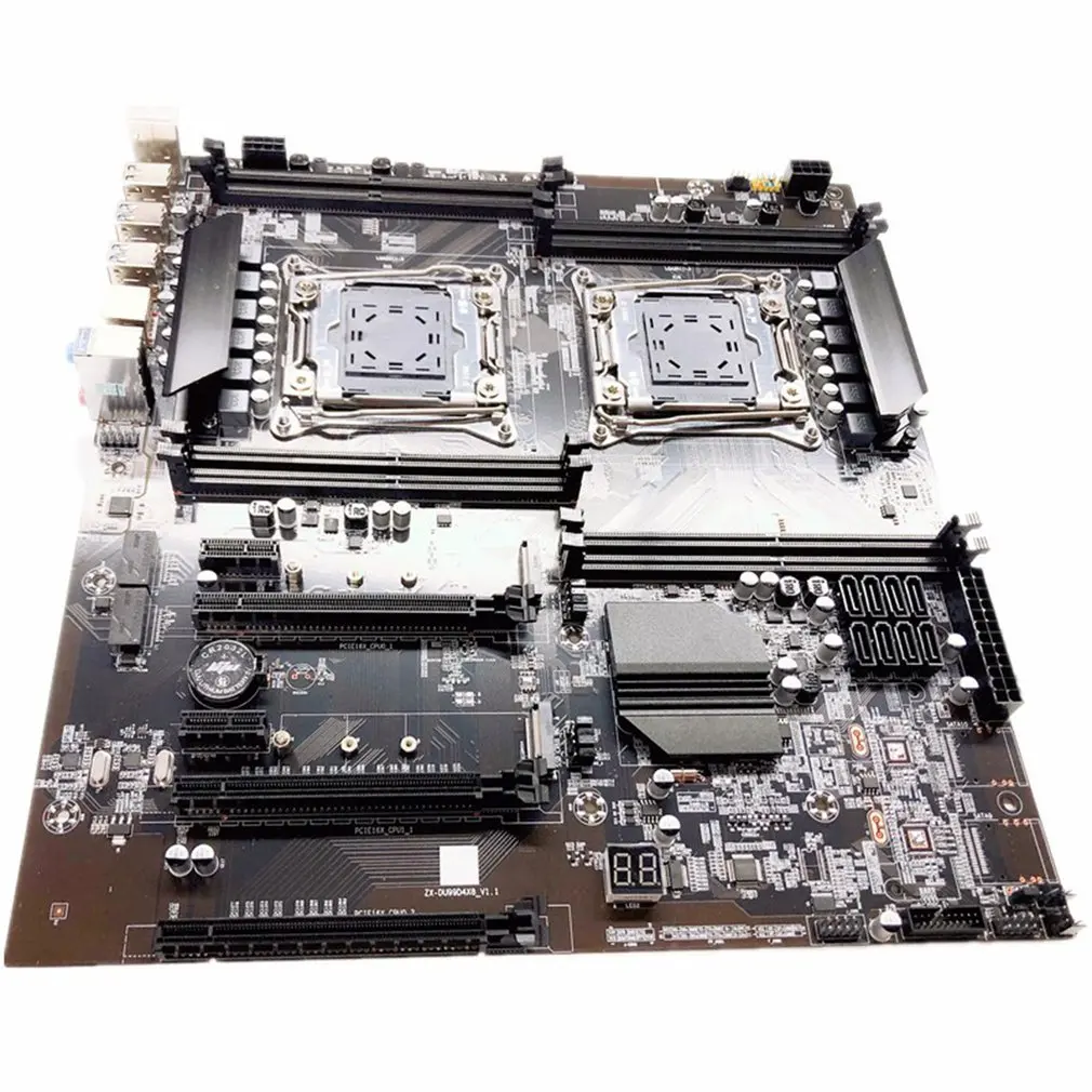 X99 Dual CPU X8 Motherboard USB 3.0 DDR4 Support SATA PCIE 16X 8X 1X Port Gigabit Network Card For Office Work
X99 Dual CPU X8 Motherboard USB 3.0 DDR4 Support SATA PCIE 16X 8X 1X Port Gigabit Network Card For Office Work