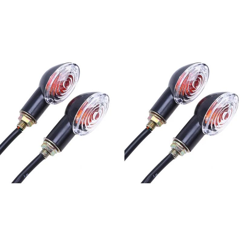 4pcs 12v LED Turn Signal Motorcycle Light Amber Blade Lamp Indicator Blinker Light For BMW KTN Honda Kawasaki Yamaha
4pcs 12v LED Turn Signal Motorcycle Light Amber Blade Lamp Indicator Blinker Light For BMW KTN Honda Kawasaki Yamaha