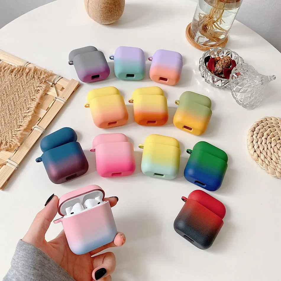 Чехол с градиентом для наушников QCY T8, защитный чехол для Bluetooth наушников QCY T 8, чехол, жесткий противоударный чехол для наушников 
Чехол с градиентом для наушников QCY T8, защитный чехол для Bluetooth наушников QCY T 8, чехол, жесткий противоударный чехол для наушников