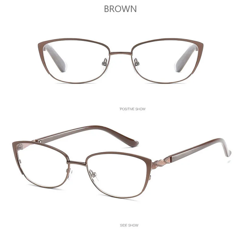 Brand Fashion Women cat eye Reading Glasses Beautiful Optical Glasses for Girls Read Glasses +1.0, +1.5, +2.0, +2.5, +3.0,+ 3.5
Brand Fashion Women cat eye Reading Glasses Beautiful Optical Glasses for Girls Read Glasses +1.0, +1.5, +2.0, +2.5, +3.0,+ 3.5