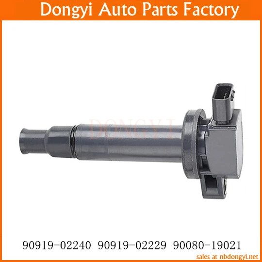 Ignition Coil OE NO. 90919-02240 90919-02229 90080-19021 9091902240 9091902229 9008019021
Ignition Coil OE NO. 90919-02240 90919-02229 90080-19021 9091902240 9091902229 9008019021